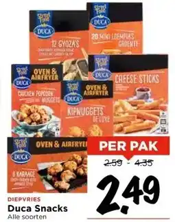 Vomar Voordeelmarkt Duca Snacks aanbieding
