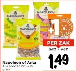 Vomar Voordeelmarkt Napoleon of Anta aanbieding