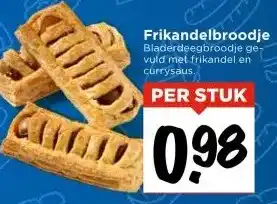 Vomar Voordeelmarkt Frikandelbroodje aanbieding