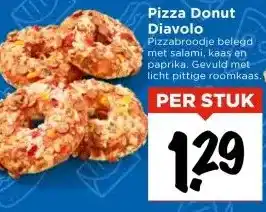 Vomar Voordeelmarkt Pizza Donut Diavolo aanbieding