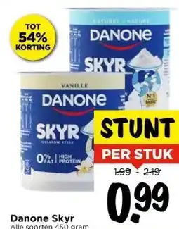 Vomar Voordeelmarkt Danone Skyr aanbieding