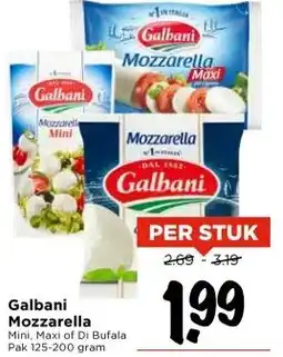 Vomar Voordeelmarkt Galbani Mozzarella aanbieding