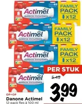 Vomar Voordeelmarkt Danone Actimel aanbieding