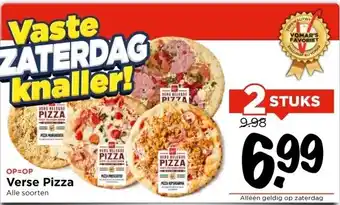 Vomar Voordeelmarkt Verse Pizza aanbieding