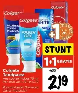 Vomar Voordeelmarkt Colgate Tandpasta aanbieding
