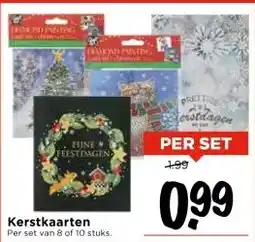 Vomar Voordeelmarkt Kerstkaarten aanbieding