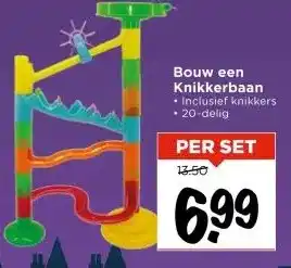Vomar Voordeelmarkt Bouw een Knikkerbaan aanbieding