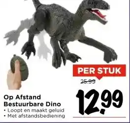 Vomar Voordeelmarkt Op Afstand Bestuurbare Dino aanbieding