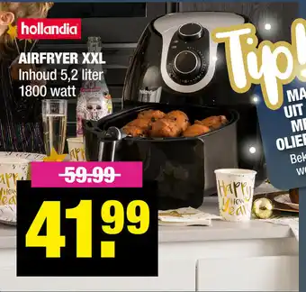 Big Bazar Hollandia Airfryer XXL aanbieding