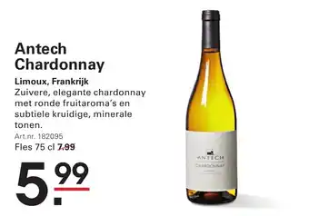 Sligro Antech chardonnay aanbieding