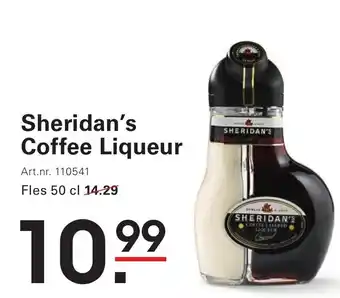 Sligro Sheridan's coffee liqueur aanbieding