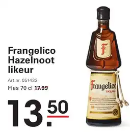 Sligro Frangelico hazelnoot likeur aanbieding