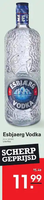 Sligro Esbjaerg vodka aanbieding