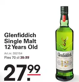 Sligro Glenfiddich single malt 12 years old aanbieding