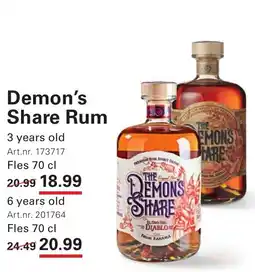 Sligro Demon's share rum aanbieding