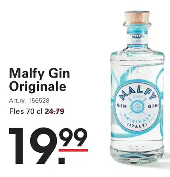 Sligro Malfy gin originale aanbieding