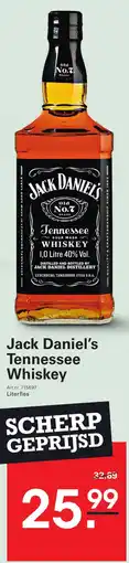 Sligro Jack daniel's tennessee whiskey aanbieding