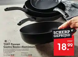 Sligro Tgff pannen gastro basic aluminium aanbieding