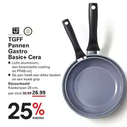 Sligro Tgff pannen gastro basic cera aanbieding