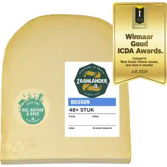 Albert Heijn AH Zaanlander Belegen 48+ stuk aanbieding