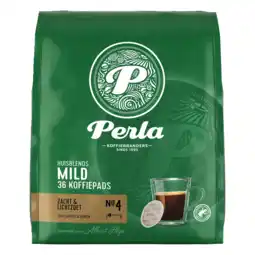 Albert Heijn Perla Huisblends Mild koffiepads aanbieding