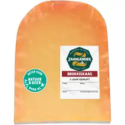 Albert Heijn AH Zaanlander Brokkelkaas 48+ stuk aanbieding