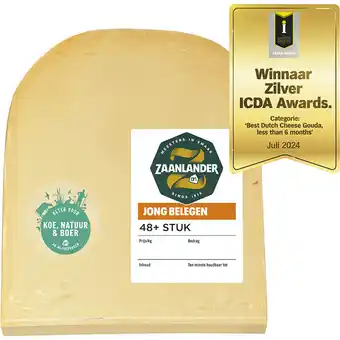Albert Heijn AH Zaanlander Jong belegen 48+ stuk aanbieding