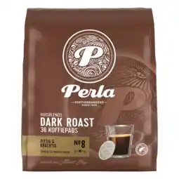 Albert Heijn Perla Huisblends Dark roast koffiepads aanbieding