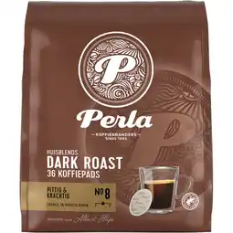 Albert Heijn Perla Huisblends Dark roast koffiepads aanbieding