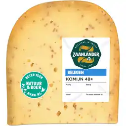 Albert Heijn AH Zaanlander Belegen komijn 48+ stuk aanbieding