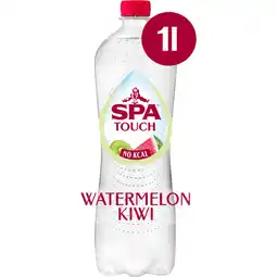 Albert Heijn Spa Touch bruisend watermelon kiwi aanbieding