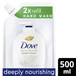 Albert Heijn Dove Deeply nourishing handzeep navulzak aanbieding