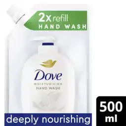 Albert Heijn Dove Deeply nourishing handzeep navulzak aanbieding