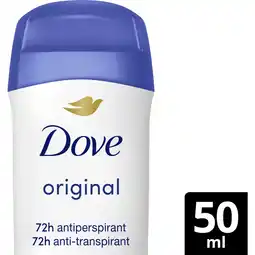 Albert Heijn Dove Original stick aanbieding