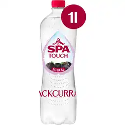 Albert Heijn Spa Touch bruisend blackcurrant aanbieding