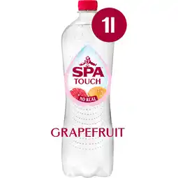 Albert Heijn Spa Touch bruisend grapefruit aanbieding