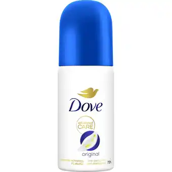 Albert Heijn Dove Advanced care orignal anti-transparant aanbieding