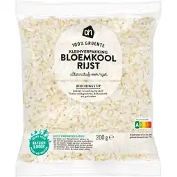 Albert Heijn AH Bloemkoolrijst kleinverpakking aanbieding