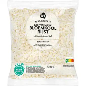 Albert Heijn AH Bloemkoolrijst kleinverpakking aanbieding