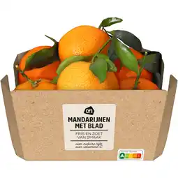Albert Heijn AH Mandarijnen met blad aanbieding