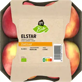 Albert Heijn AH Biologisch Elstar schaal aanbieding