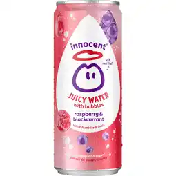 Albert Heijn innocent Juicy water with bubbles raspberry aanbieding