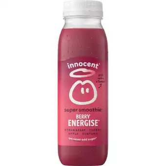 Albert Heijn innocent Super smoothie berry energise aanbieding