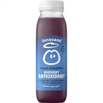 Albert Heijn innocent Super smoothie blueberry antioxidant aanbieding
