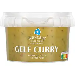 Albert Heijn AH Woksaus gele curry aanbieding