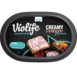 Albert Heijn Violife Creamy strawberry flavour aanbieding