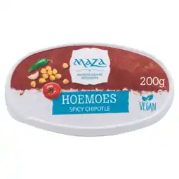 Albert Heijn Maza Hoemoes spicy chipotle aanbieding
