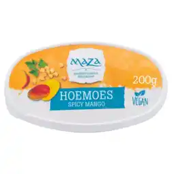 Albert Heijn Maza Hoemoes spicy mango aanbieding