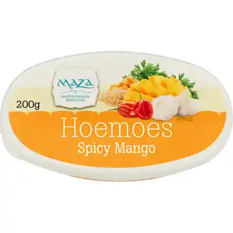 Albert Heijn Maza Hoemoes spicy mango aanbieding