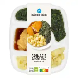 Albert Heijn AH Cordon bleu met spinazie aanbieding